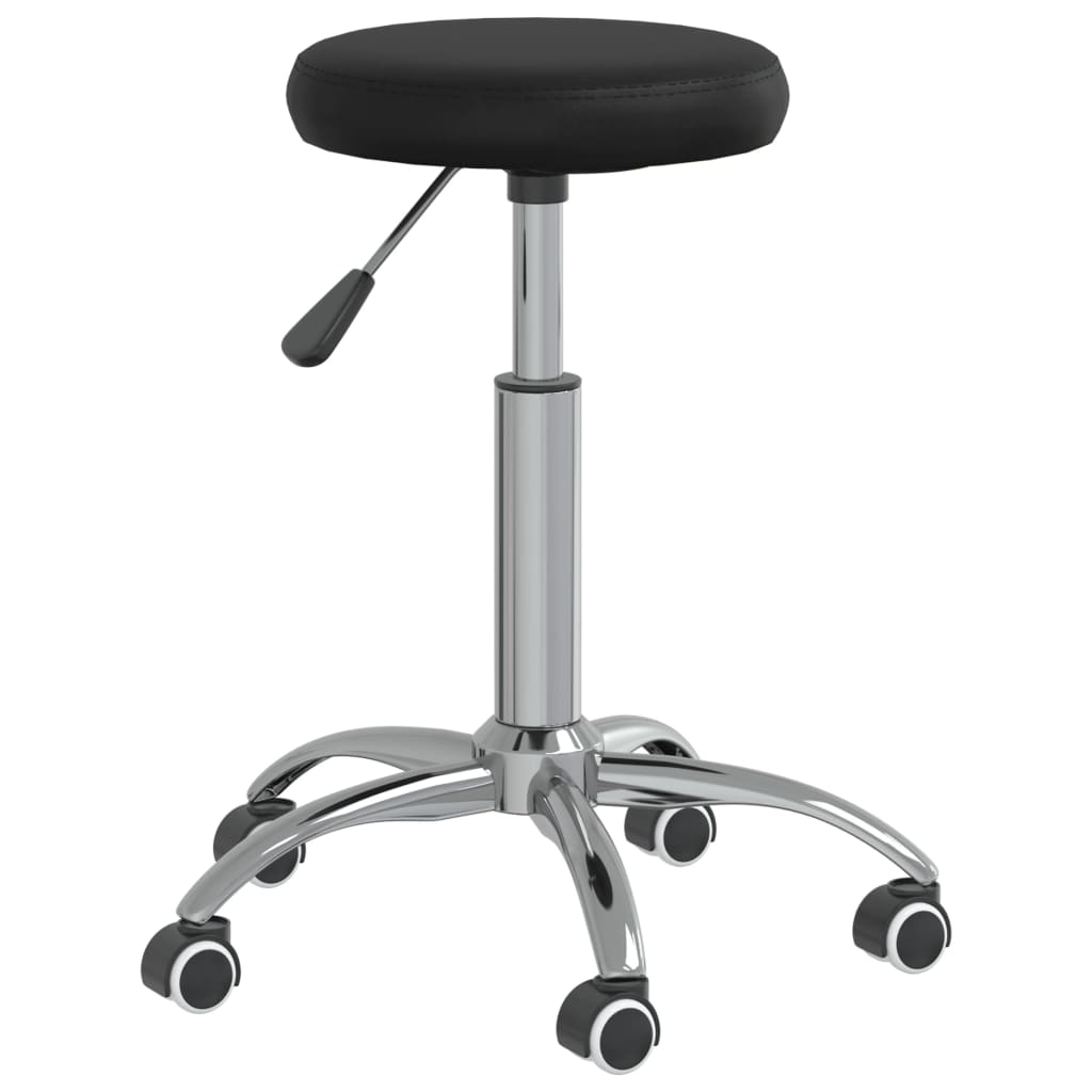 Banco de massagens couro artificial preto