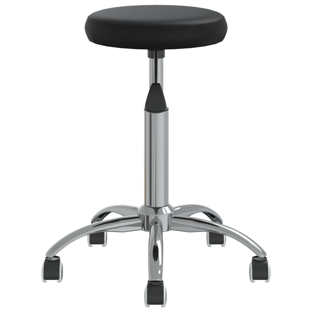 Banco de massagens couro artificial preto