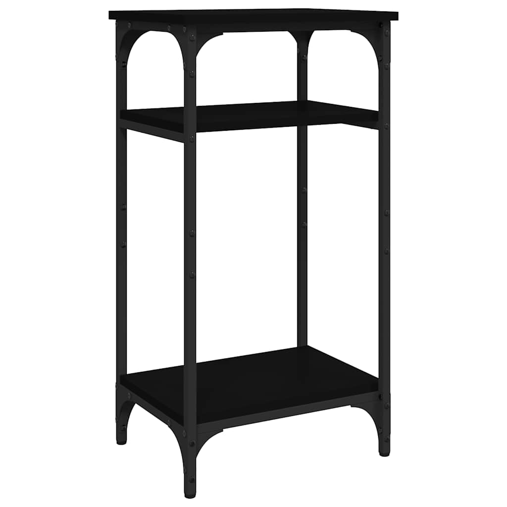Mesa de apoio 40x30x75 cm derivados de madeira preto