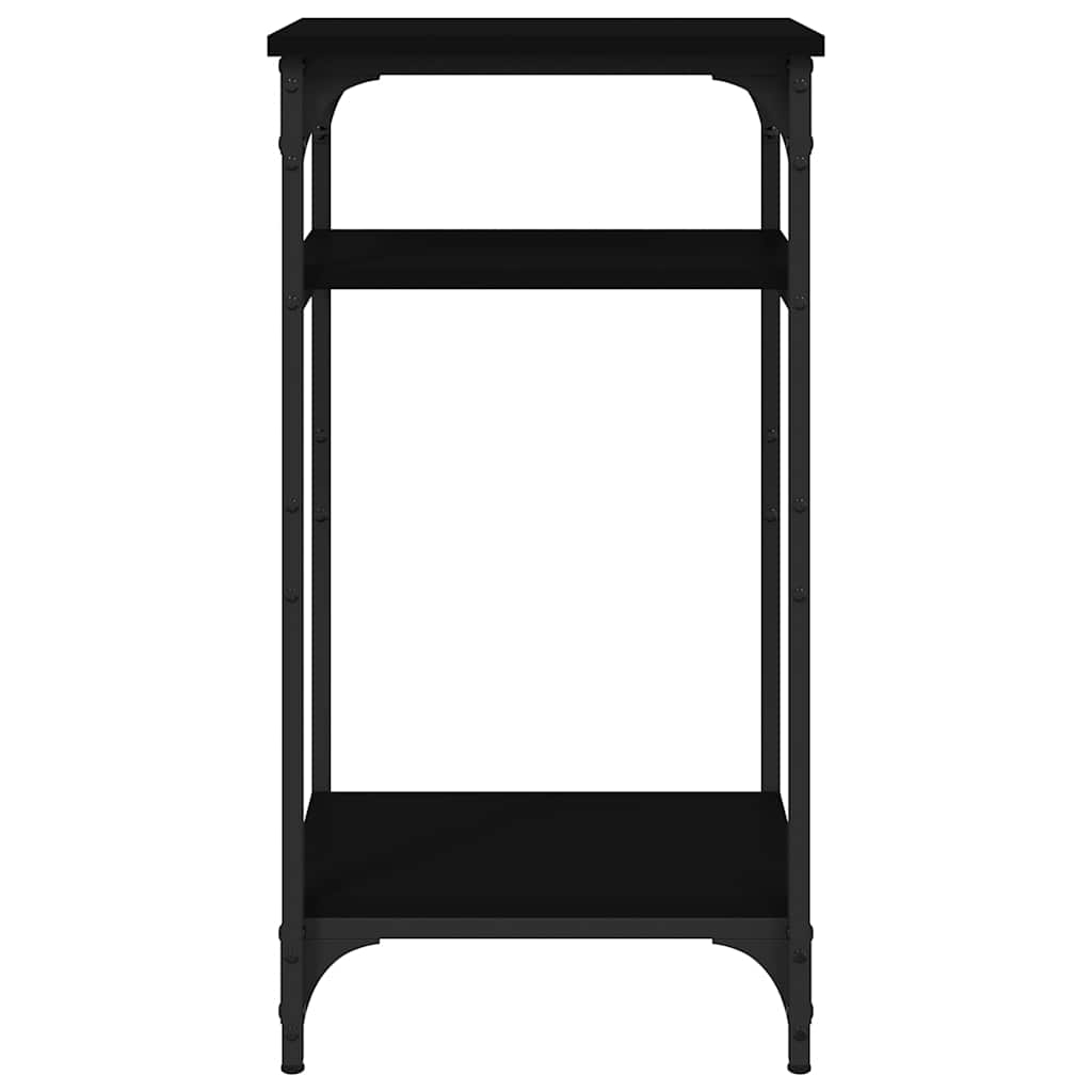 Mesa de apoio 40x30x75 cm derivados de madeira preto