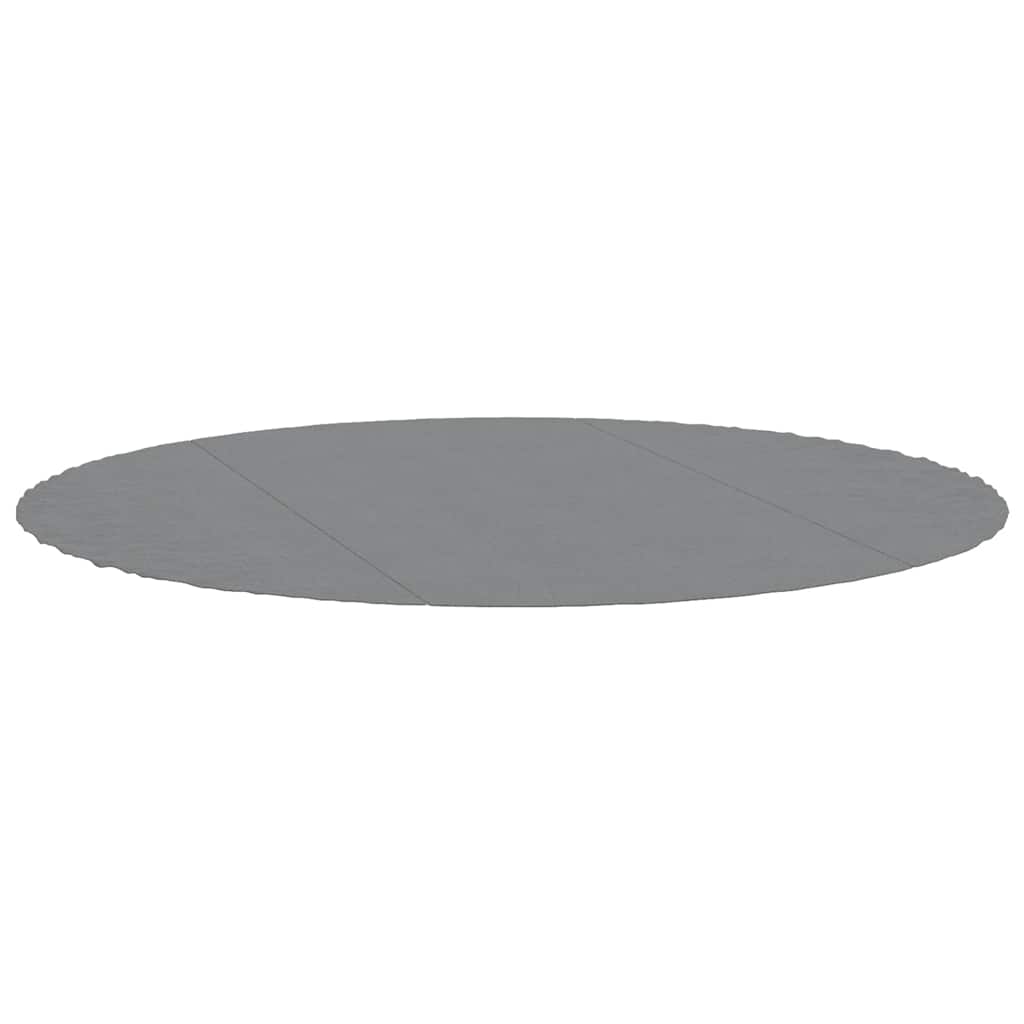 Pano para chão de piscinas ø366 cm poliéster geotêxtil cinza