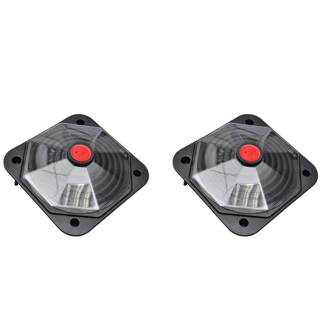 Conjunto de 2 aquecedores solares de piscina 735w