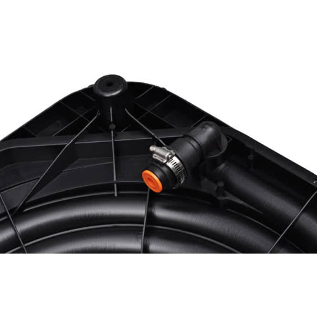 Conjunto de 2 aquecedores solares de piscina 735w