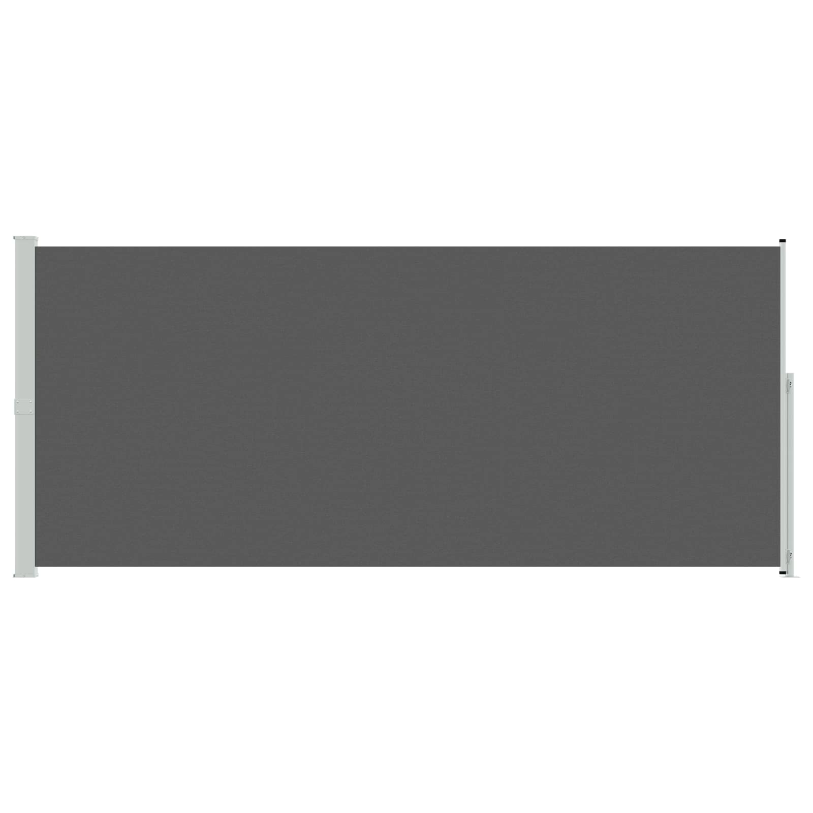 Toldo lateral retrátil 200 x 300 cm 100% poliéster, ferro e aço