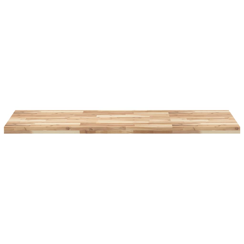 Tampo p/ móvel casa de banho 120x60x4 acácia maciça não tratada