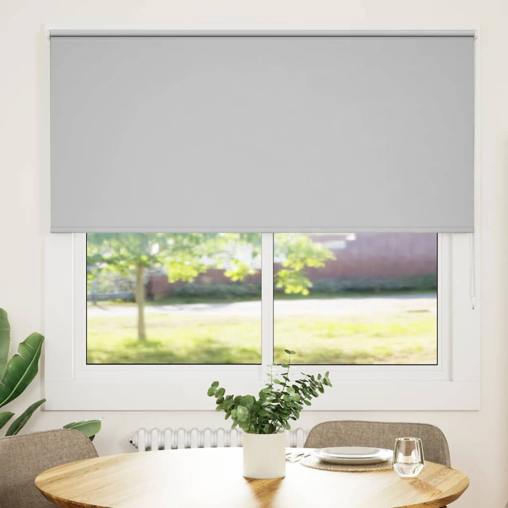 Persiana de enrolar 150x150 cm largura tecido 146,6cm poliéster