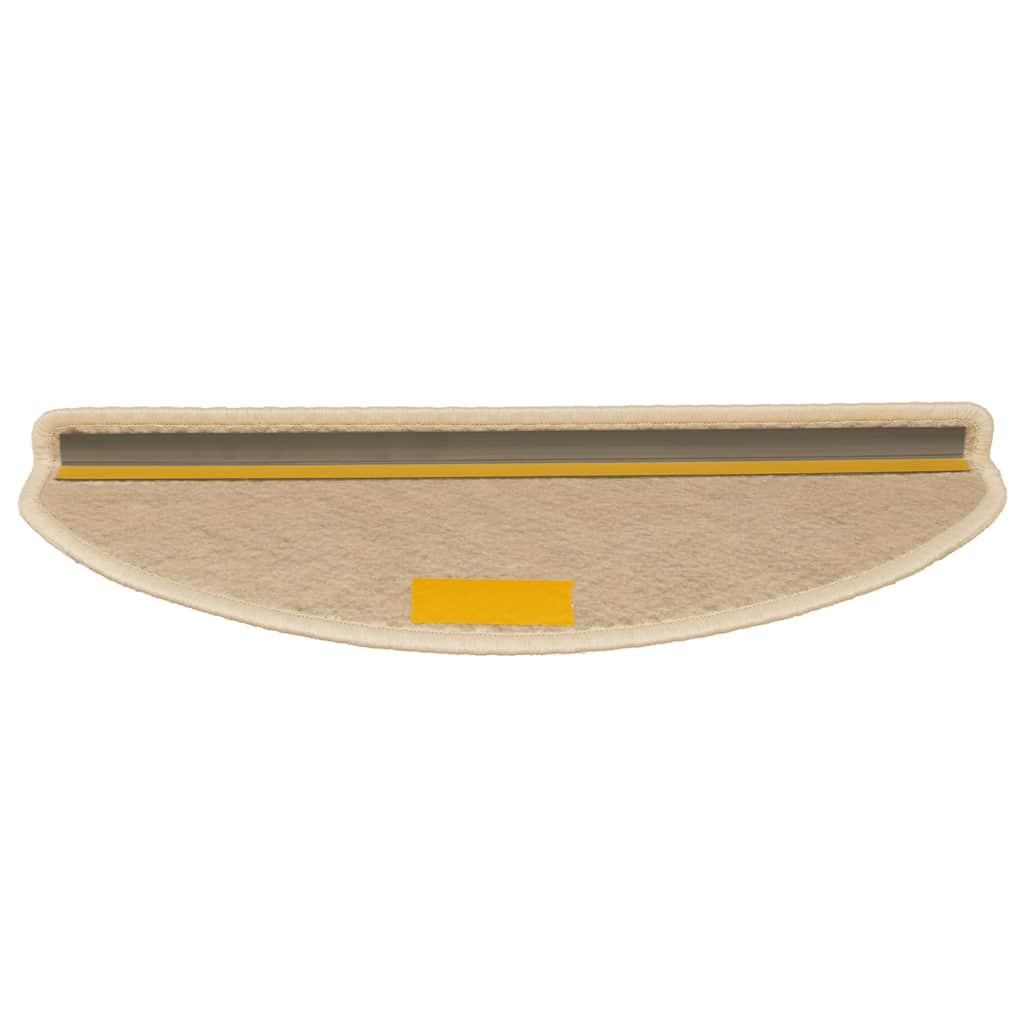 Tapetes escada adesivos aspeto sisal 30 pcs 65x21x4 cm berbere