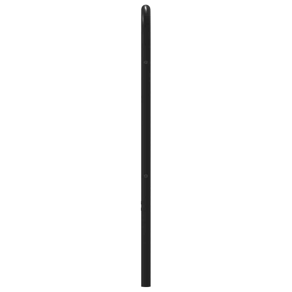 Cabeceira de substituição 100 cm derivados madeira/aço carvalho fumado