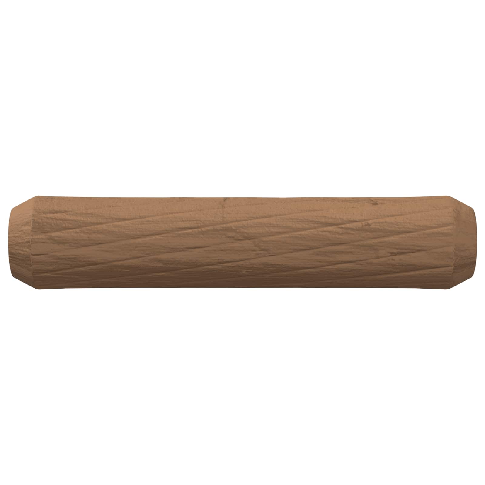 Dowels de madeira 2 unid. castanho ø 8 x 35 mm madeira maciça