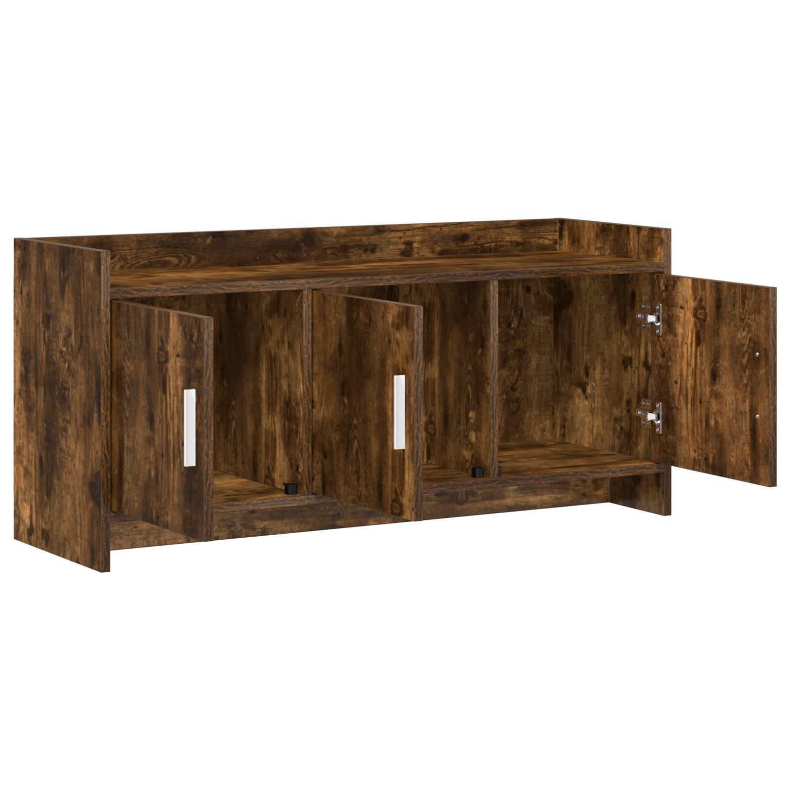 Gabinete para TV 102 x 33 x 47 cm carvalho fumado