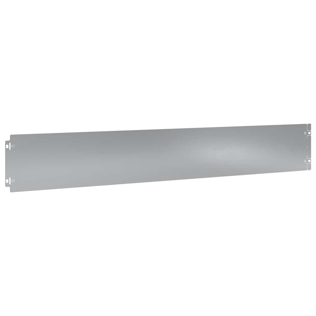 Bordas de relvado 10 unid 15x103 cm aço galvanizado