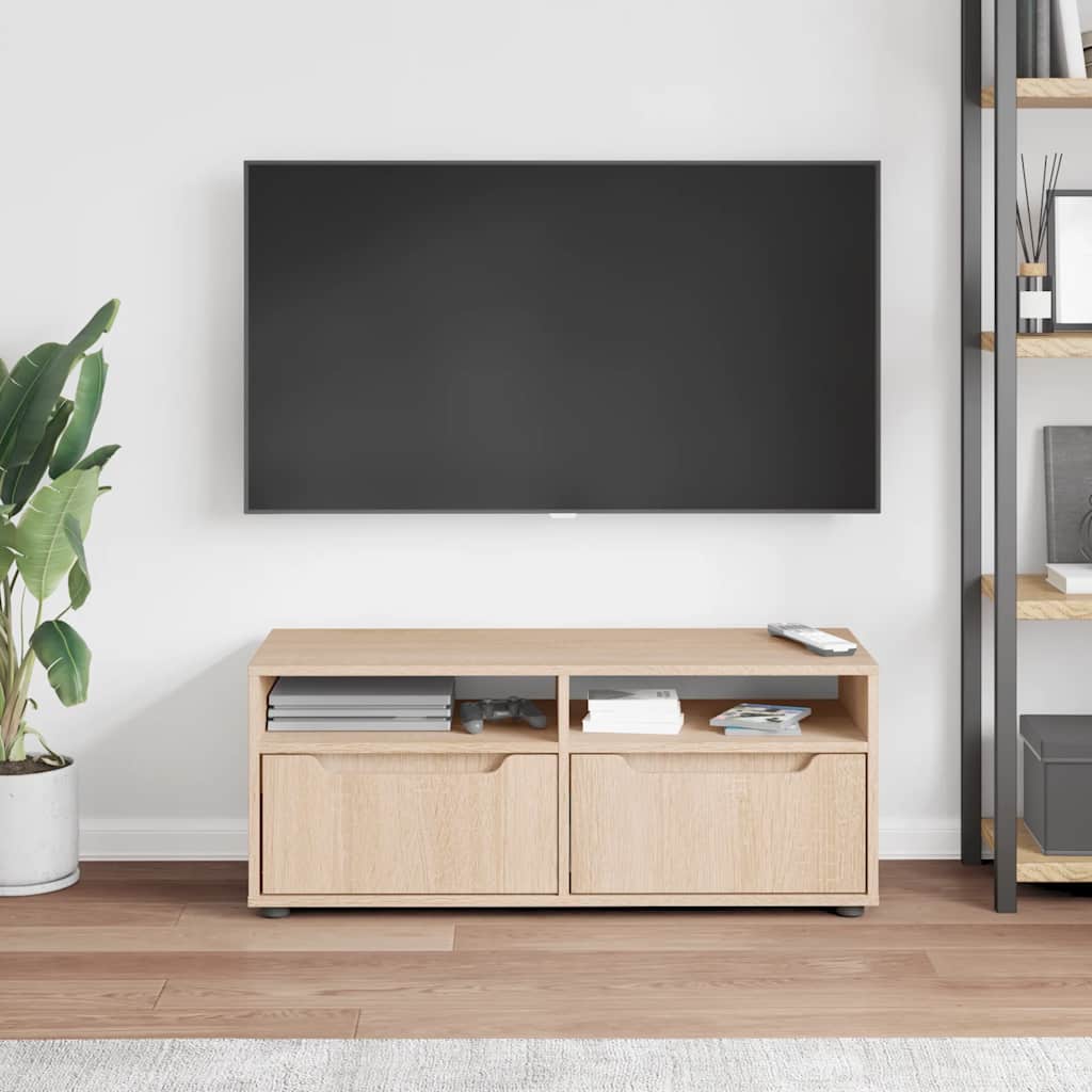 Móvel TV visnes derivados madeira carvalho sonoma 100x40x38 cm