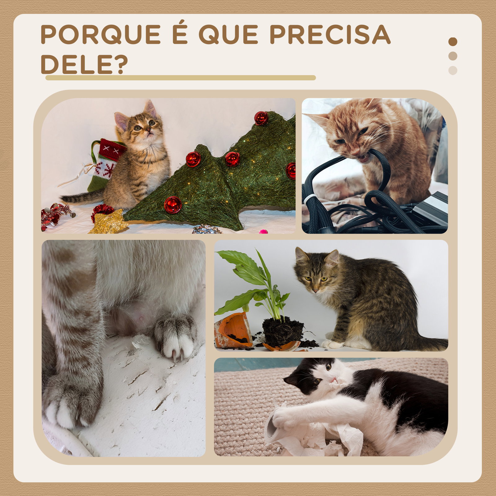 Arranhador para gatos pequenos altura 42 cm arranhador para gatos com cama bolas supensas e postes de juta 48x38x42 cm cinza