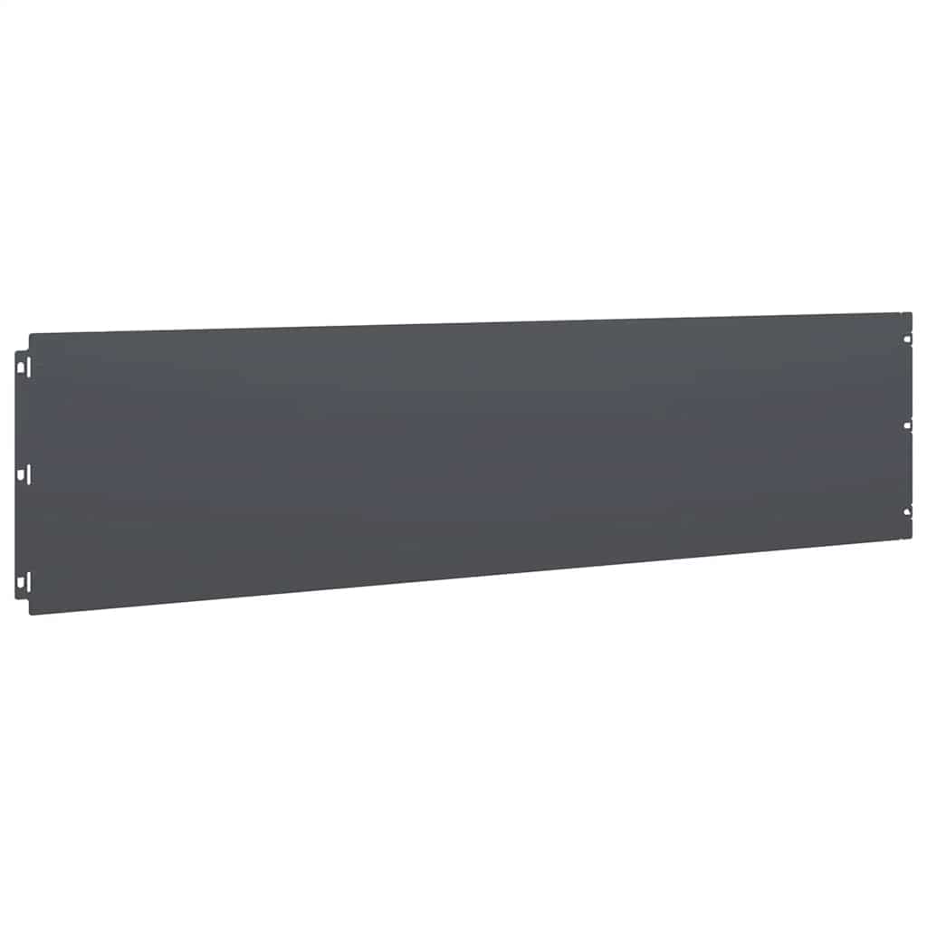 Orlas de relva 20 pcs antracite 25x103 cm aço laminado a frio