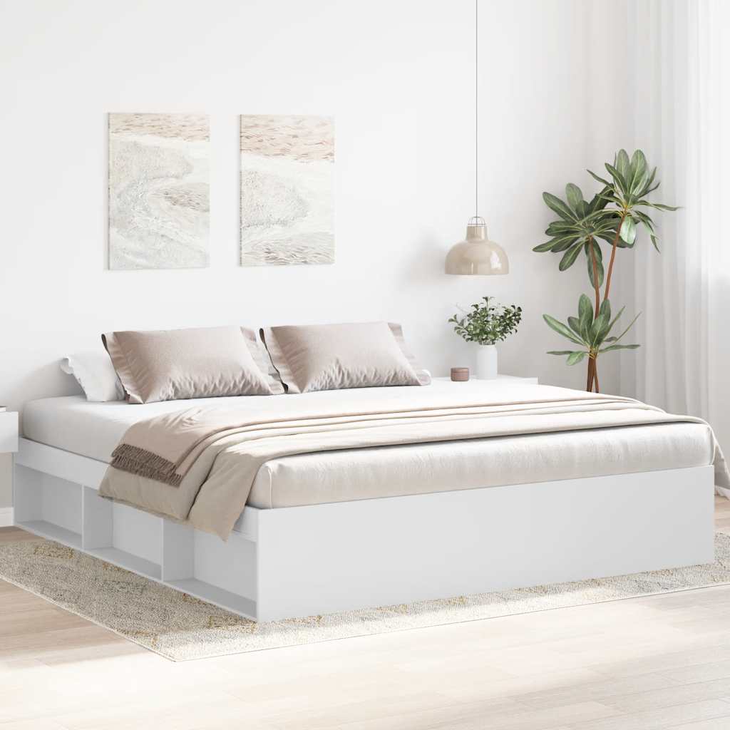 Estrutura de cama 200x200 cm branco