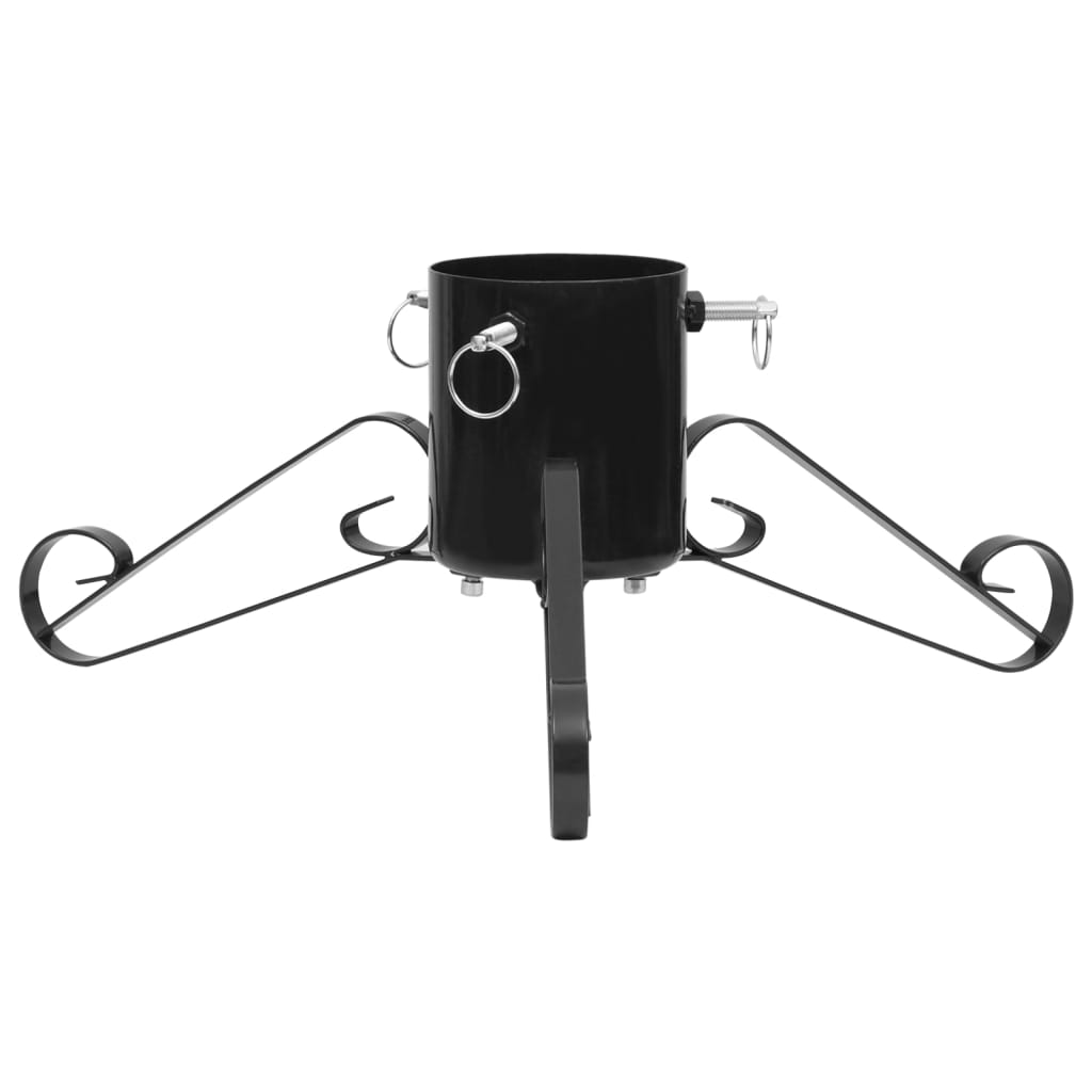 Suporte para árvore de natal 58x58x21 cm preto