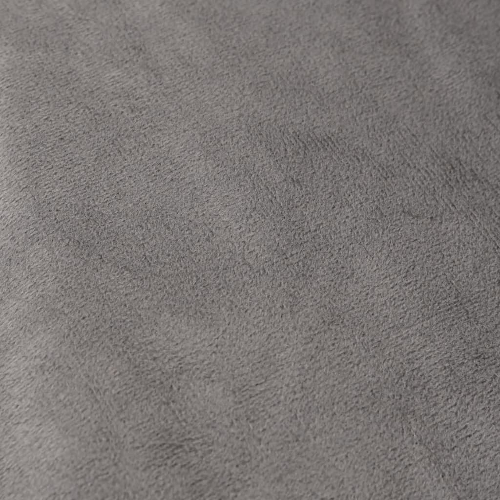 Manta pesada c/ capa 10 kg 135x200 cm tecido cinzento