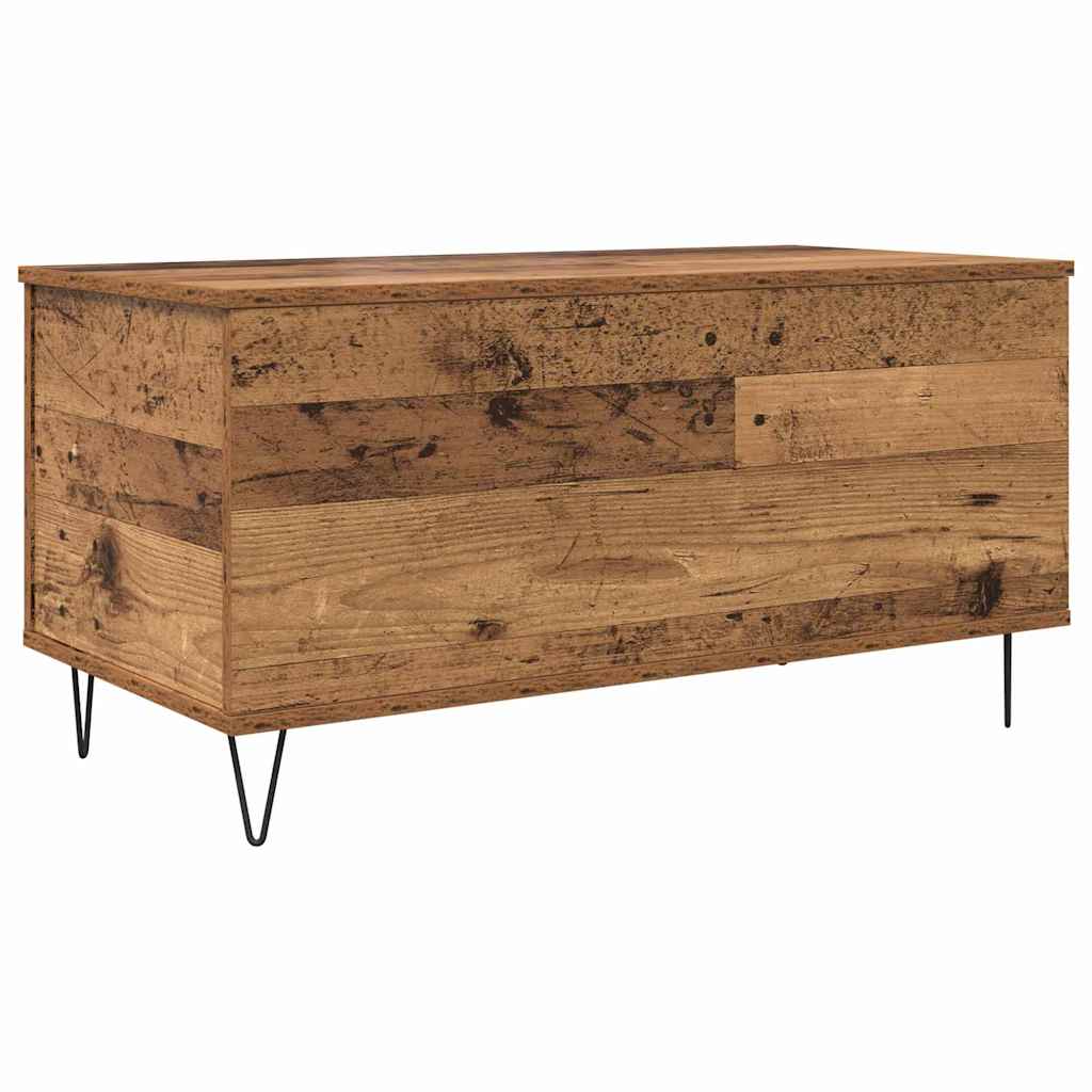 Mesa de centro madeira antiga 90 x 44.5 x 45 cm