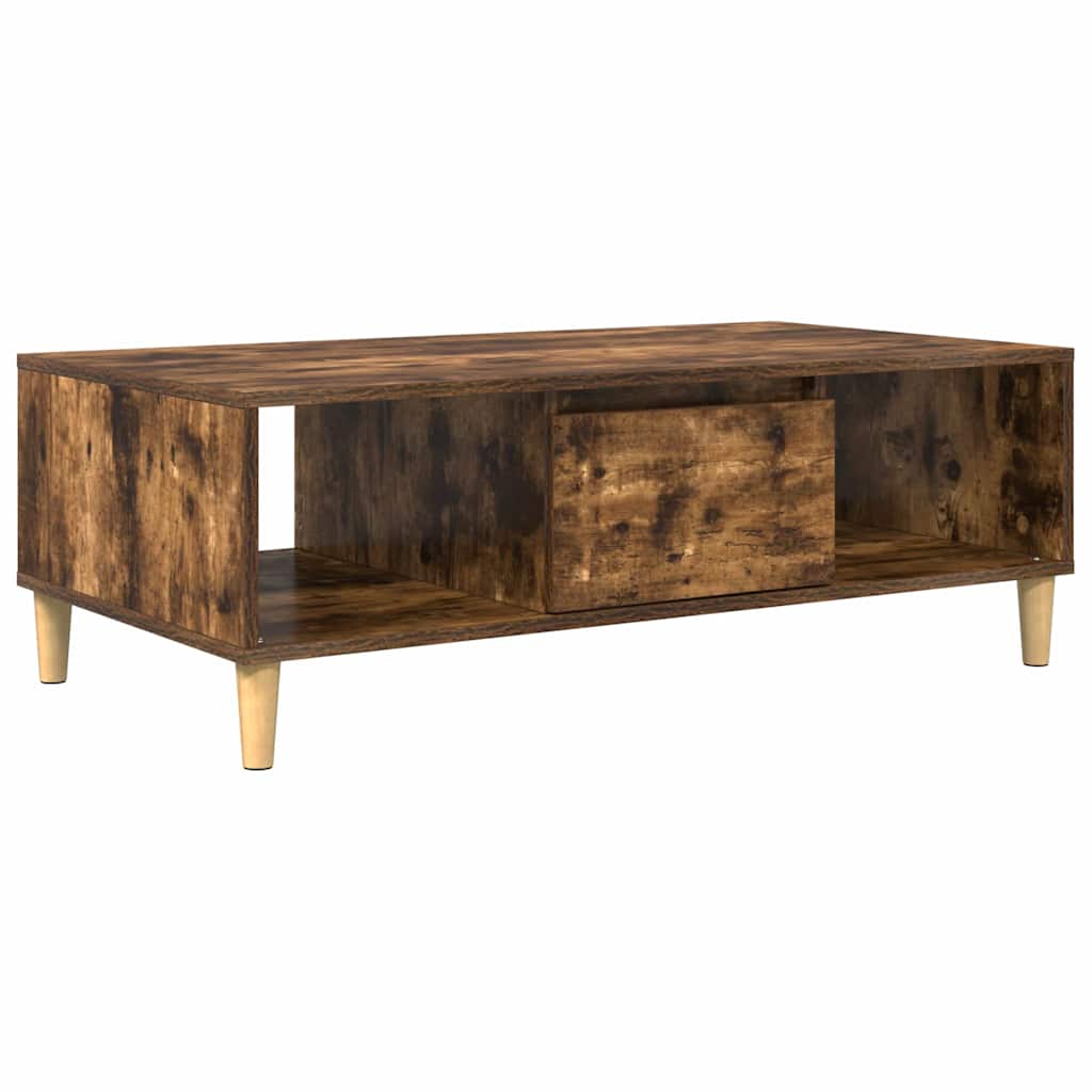 Mesa de centro carvalho defumado 102 x 55 x 35 cm