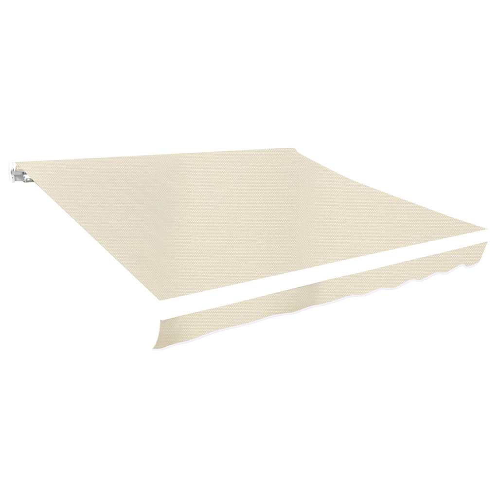 Tecido de substituição para toldo creme 300x250 cm poliéster