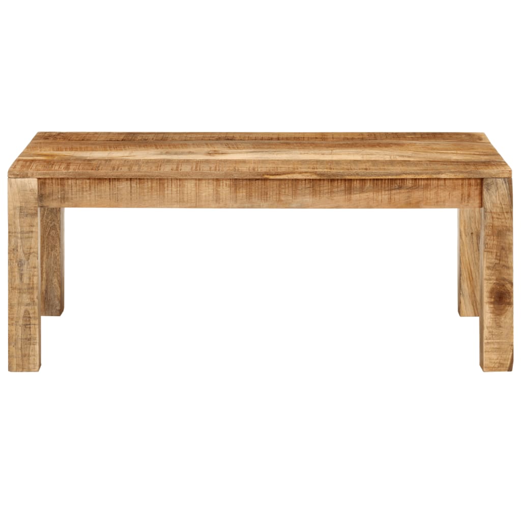 Mesa de centro 100x55x40 cm madeira de mangueira maciça