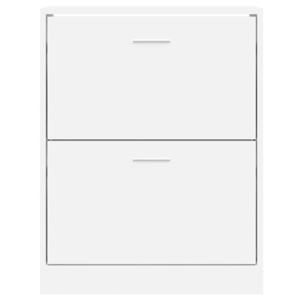 Sapateira 63x24x81 cm derivados de madeira branco brilhante