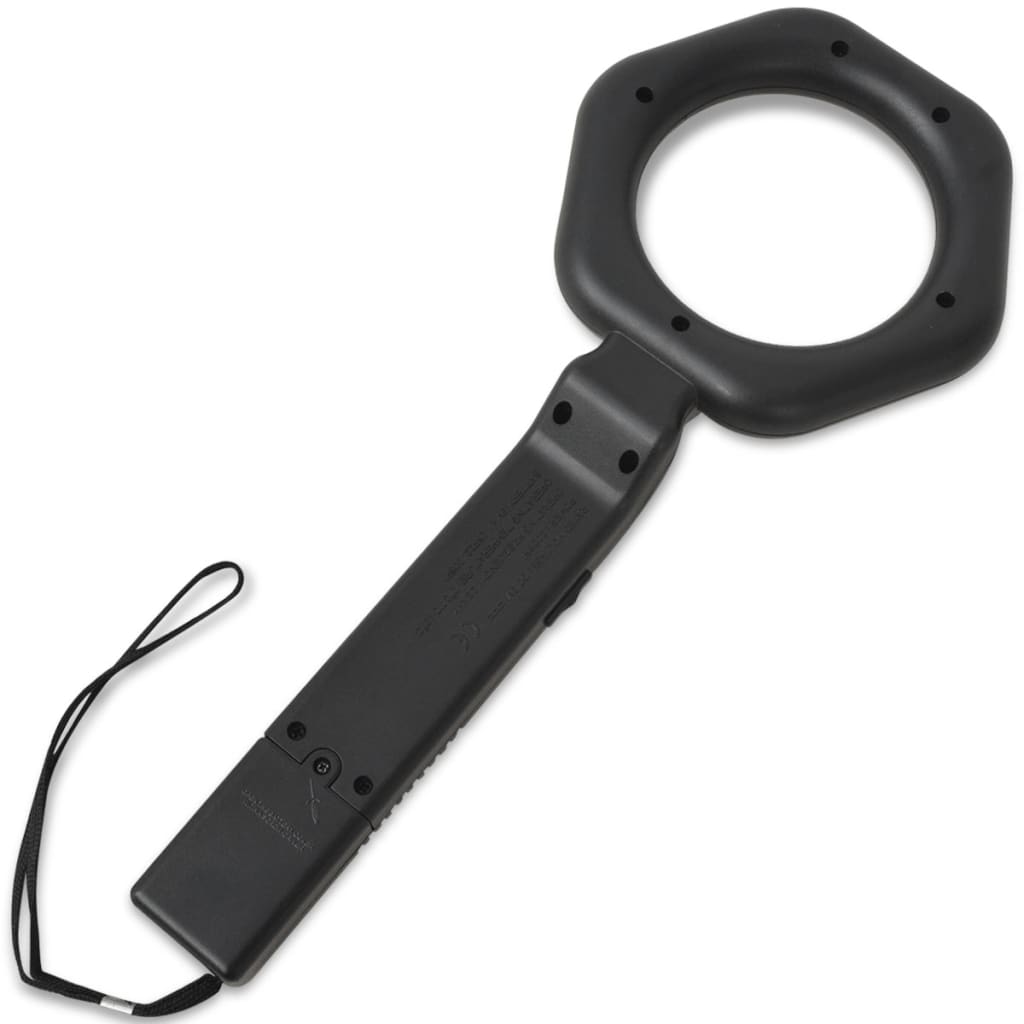 Detetor de metais portátil preto
