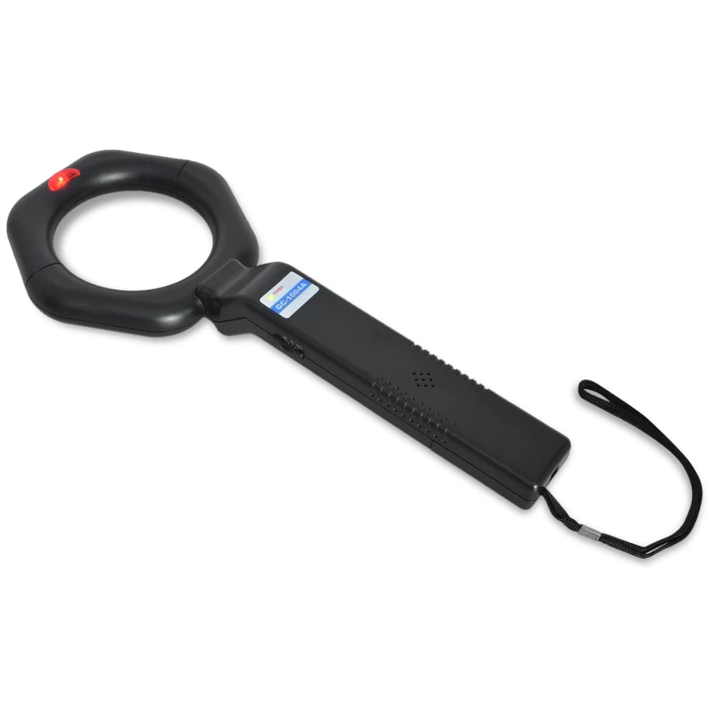 Detetor de metais portátil preto