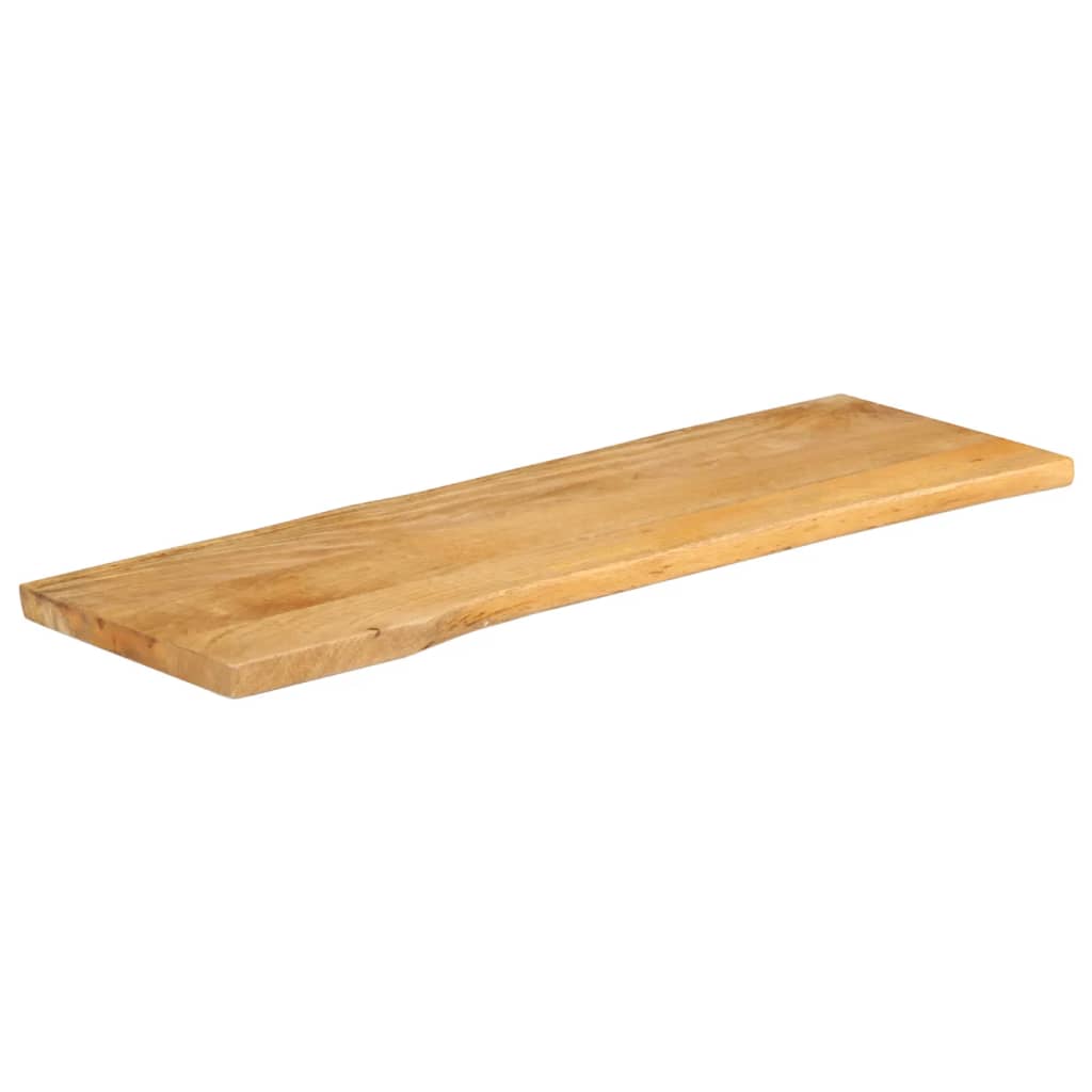 Tampo de mesa c/ borda viva 110x40x2,5 cm mangueira maciça