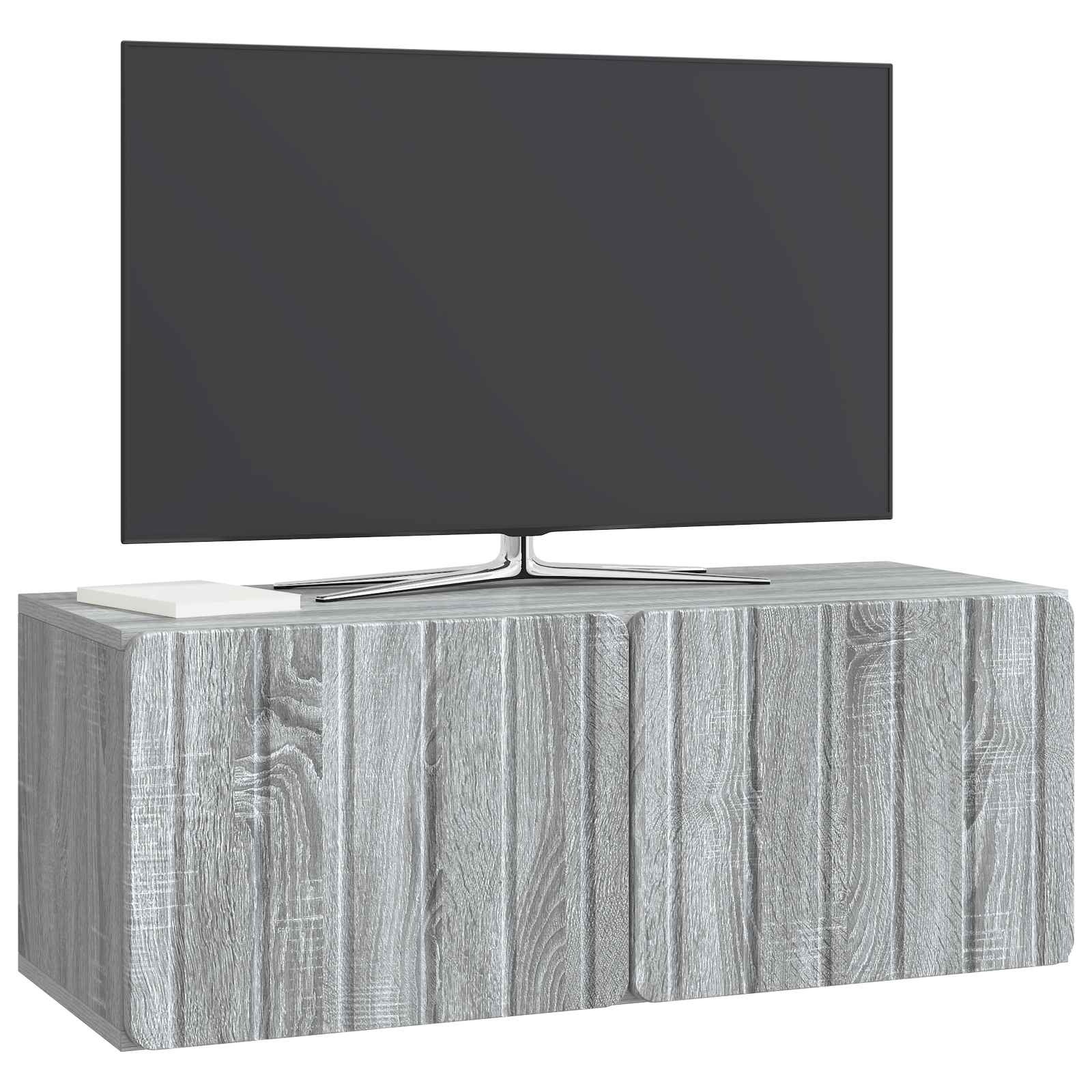 Gabinete de TV de parede 78,5 x 31 x 30 cm sonoma cinzento
