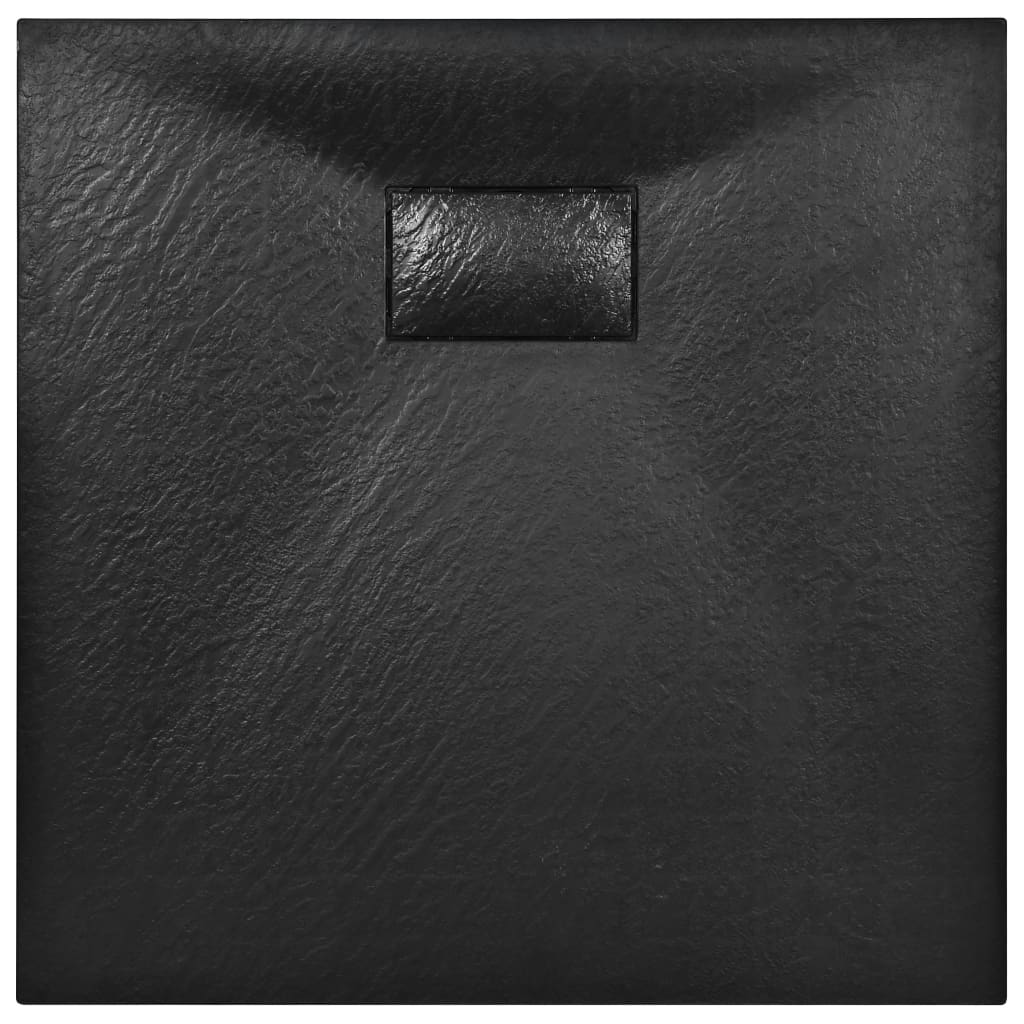 Base de chuveiro smc 90x90 cm preto