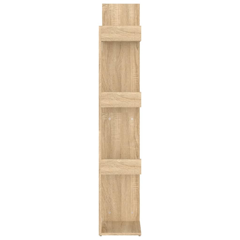 Estante 48x25,5x140 cm derivados de madeira carvalho sonoma