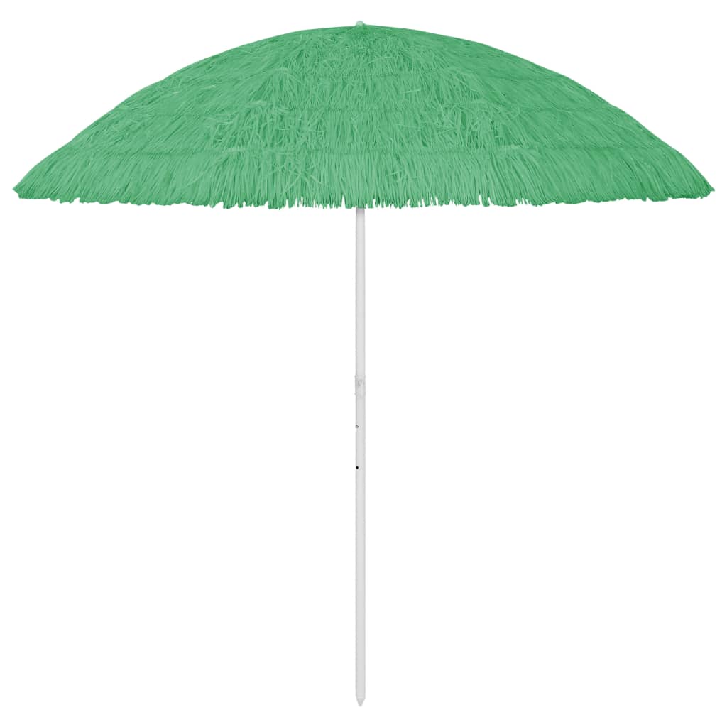 Guarda-sol de praia hawaii 300 cm verde