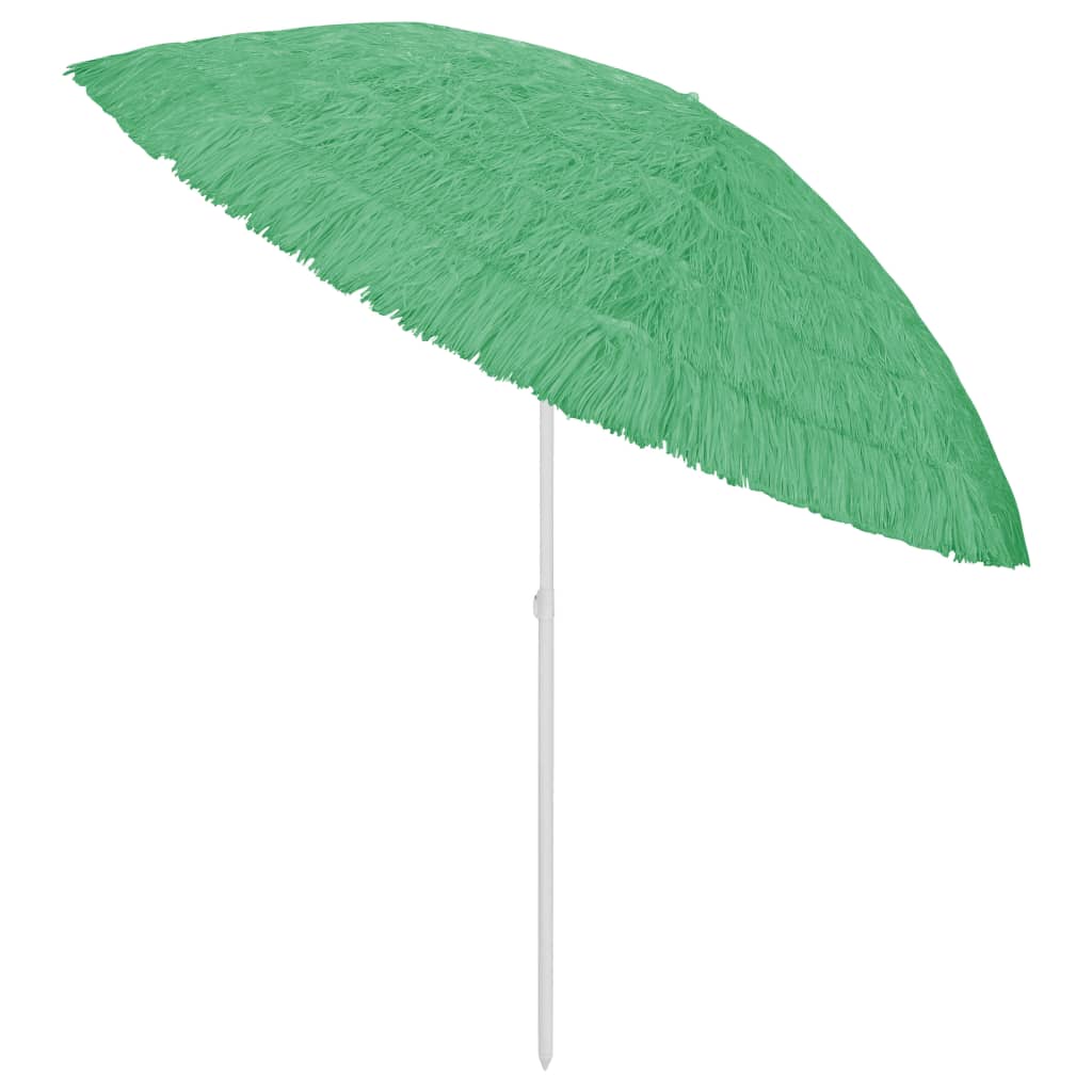 Guarda-sol de praia hawaii 300 cm verde