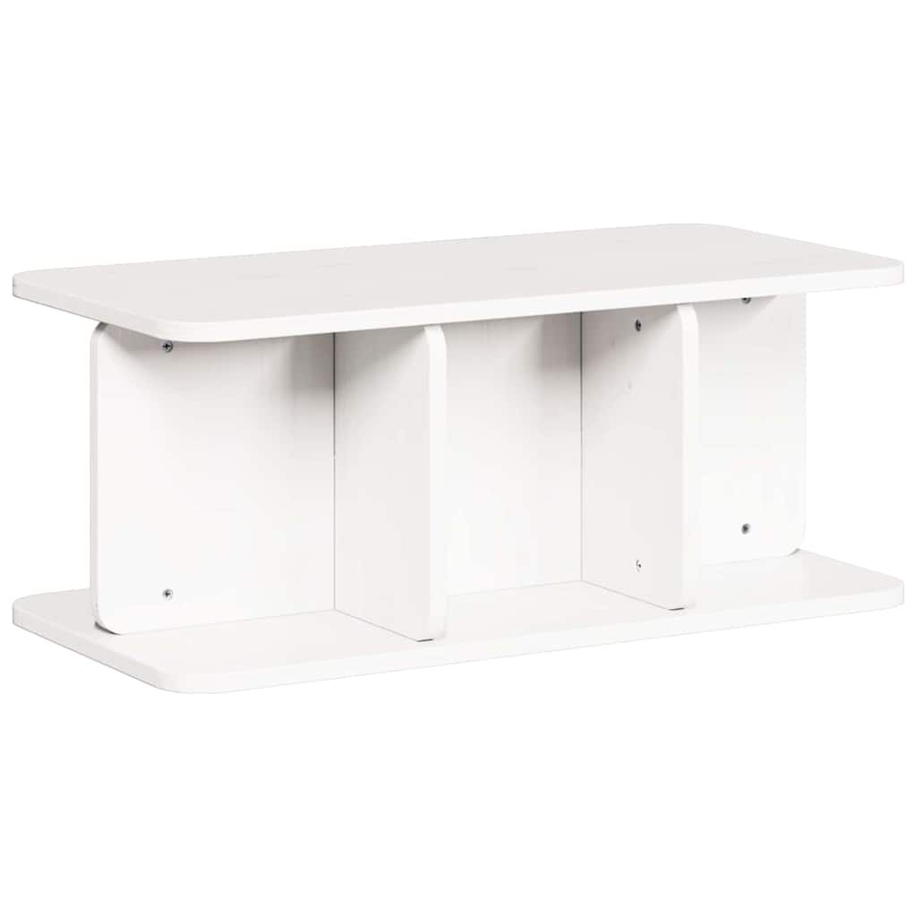 Mesa de centro branco 80 x 39,5 x 33,5 cm