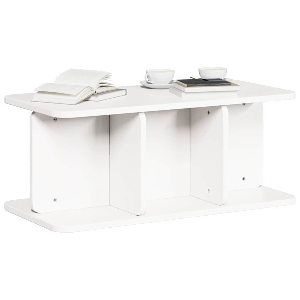 Mesa de centro branco 80 x 39,5 x 33,5 cm
