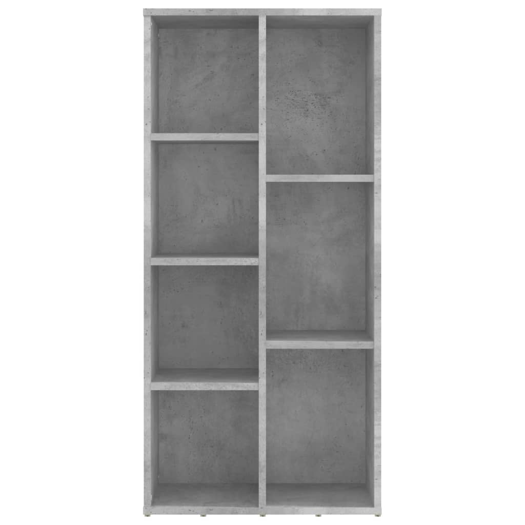 Estante 50x25x106 cm derivados de madeira cinzento cimento