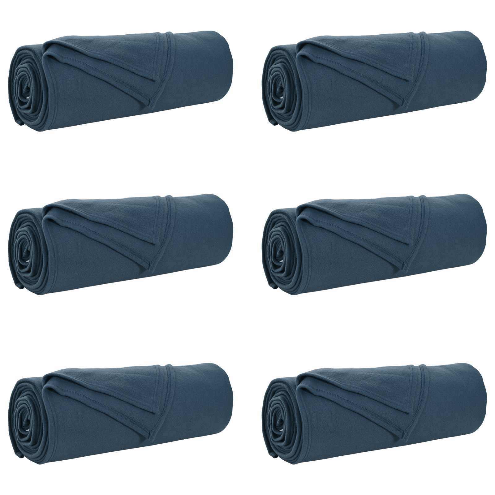 Cobertores de sofá 6 unid. azul marinho 210 x 140 cm 2.44 lã