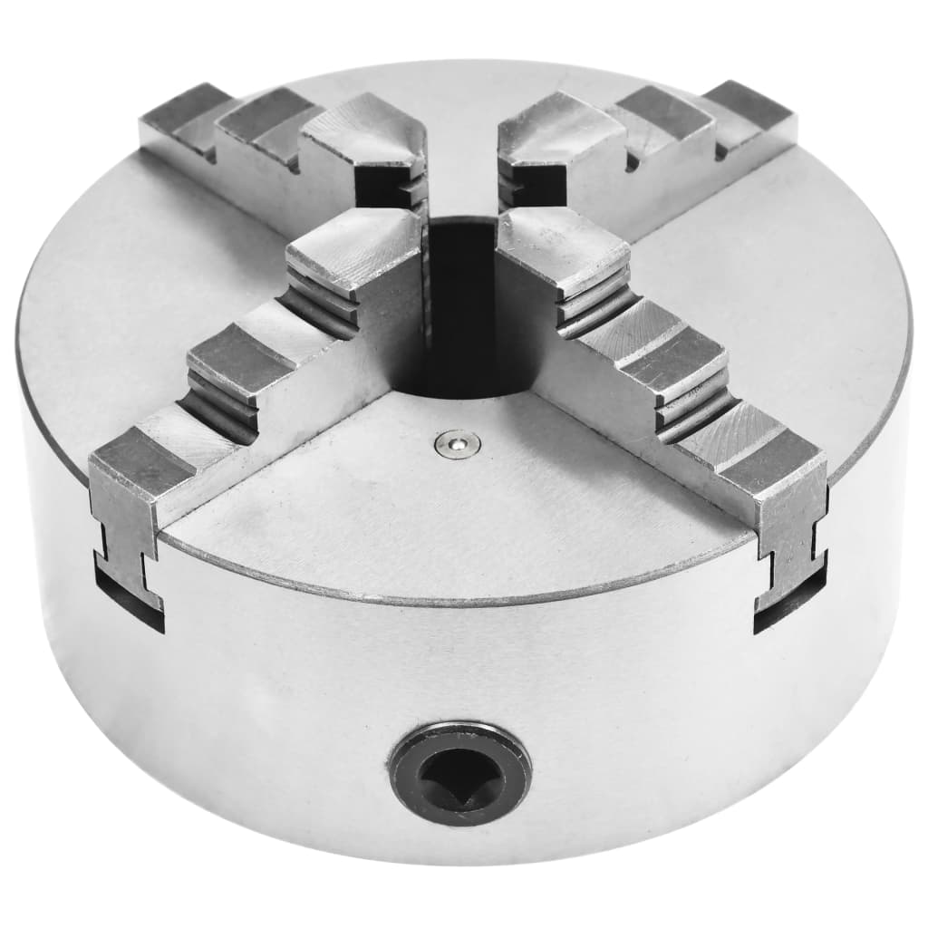 Bucha de torno autocentrante com 4 grampos 200 mm aço k12 200