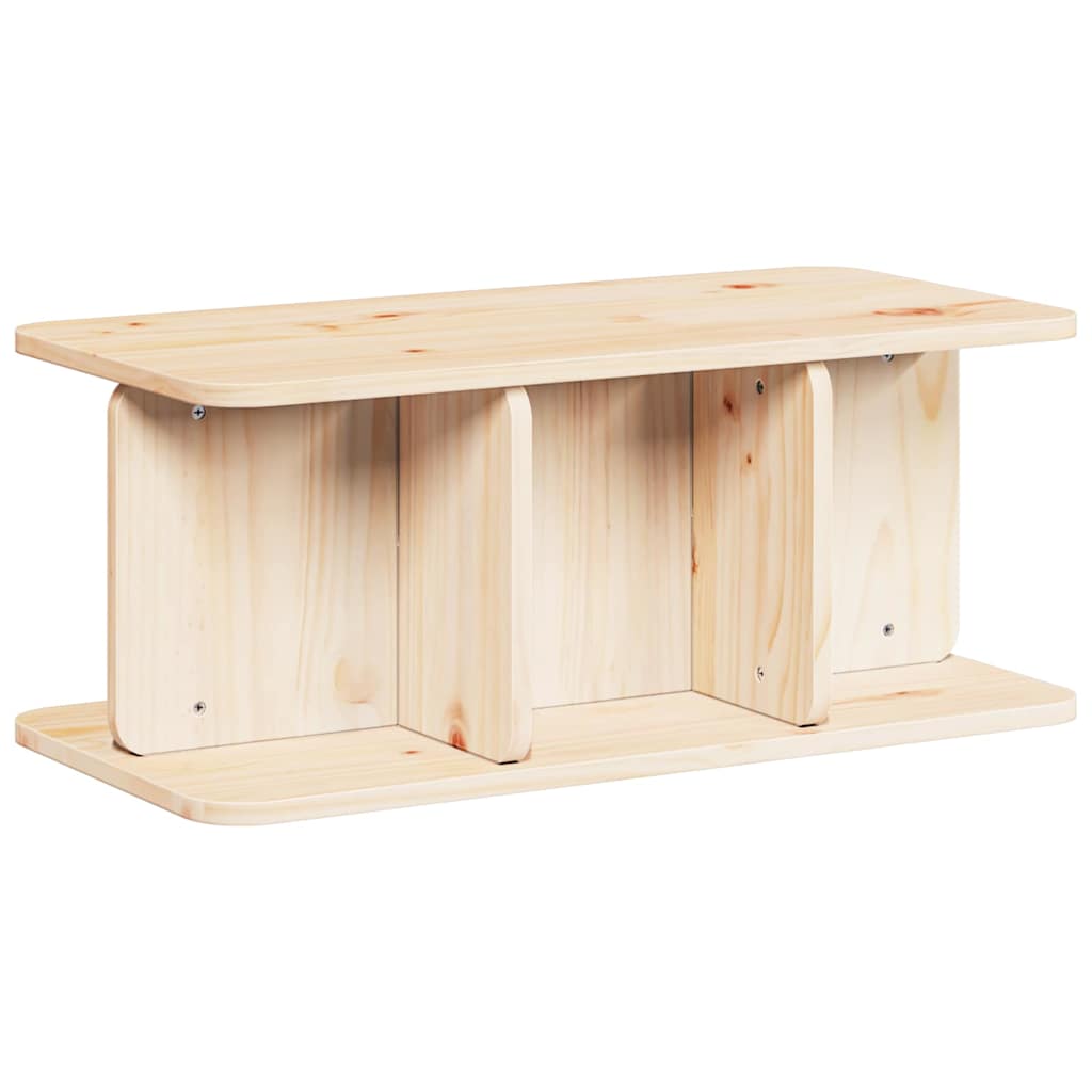 Mesa de centro natural 80 x 39,5 x 33,5 cm