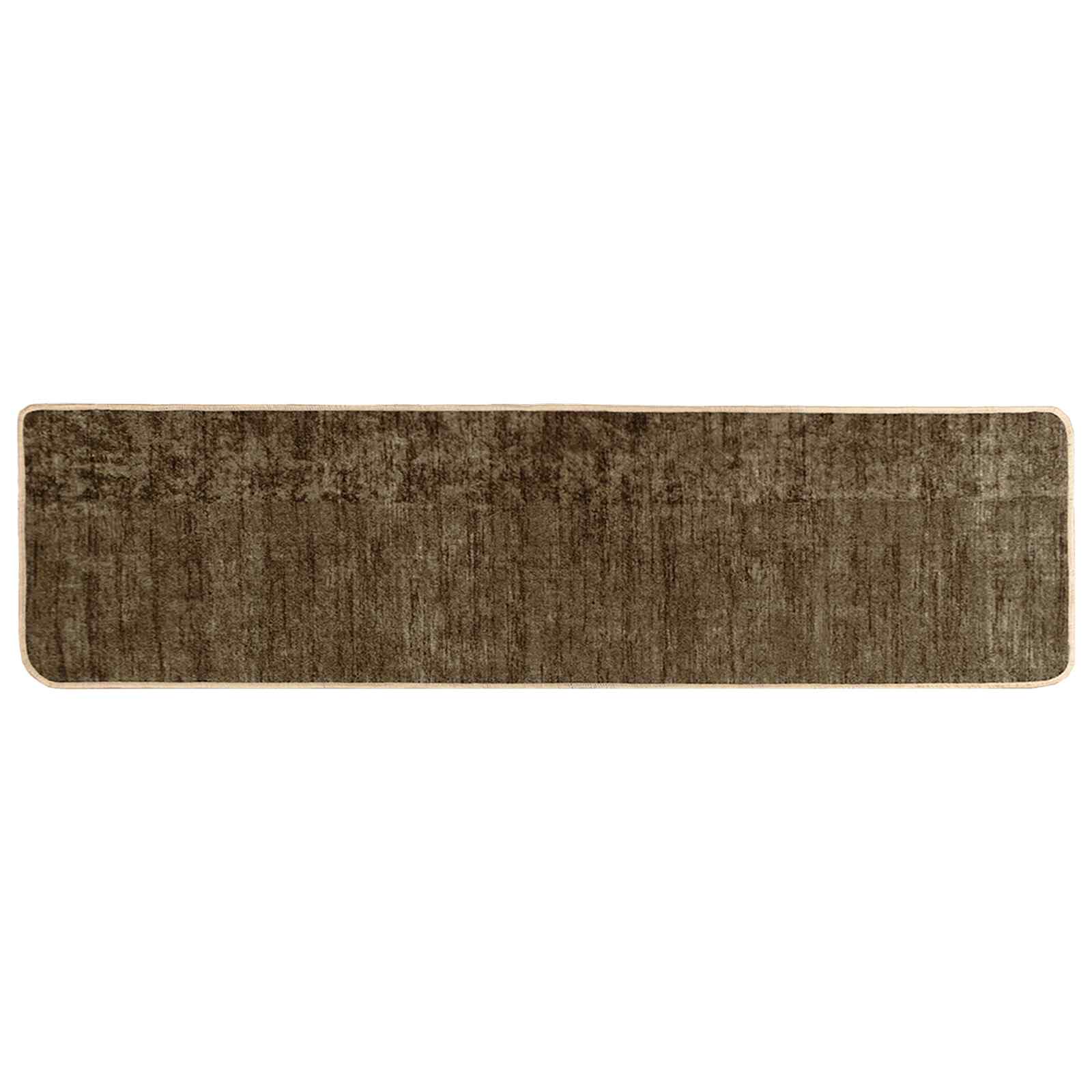 Passadeira marsa verde floresta 80 x 350 cm poliéster e PVC