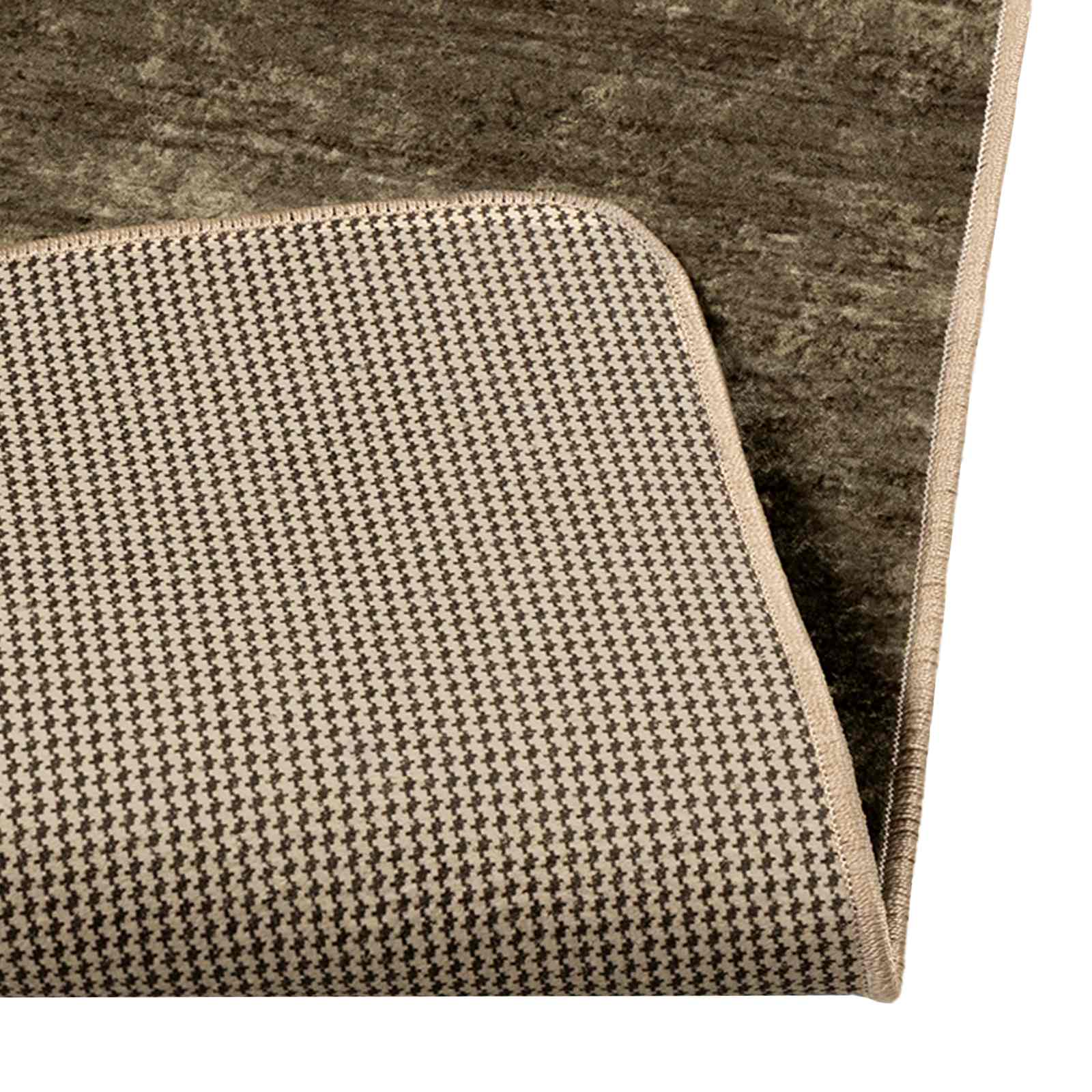 Passadeira marsa verde floresta 80 x 350 cm poliéster e PVC