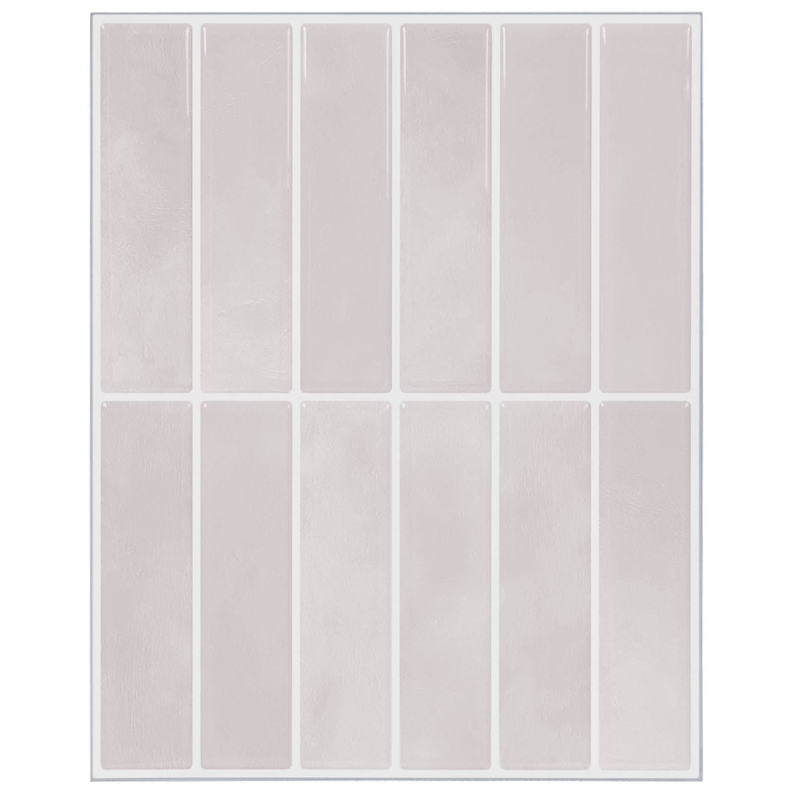 Azulejo retangular 10 unid. bege 29 x 23 x 0,08 cm