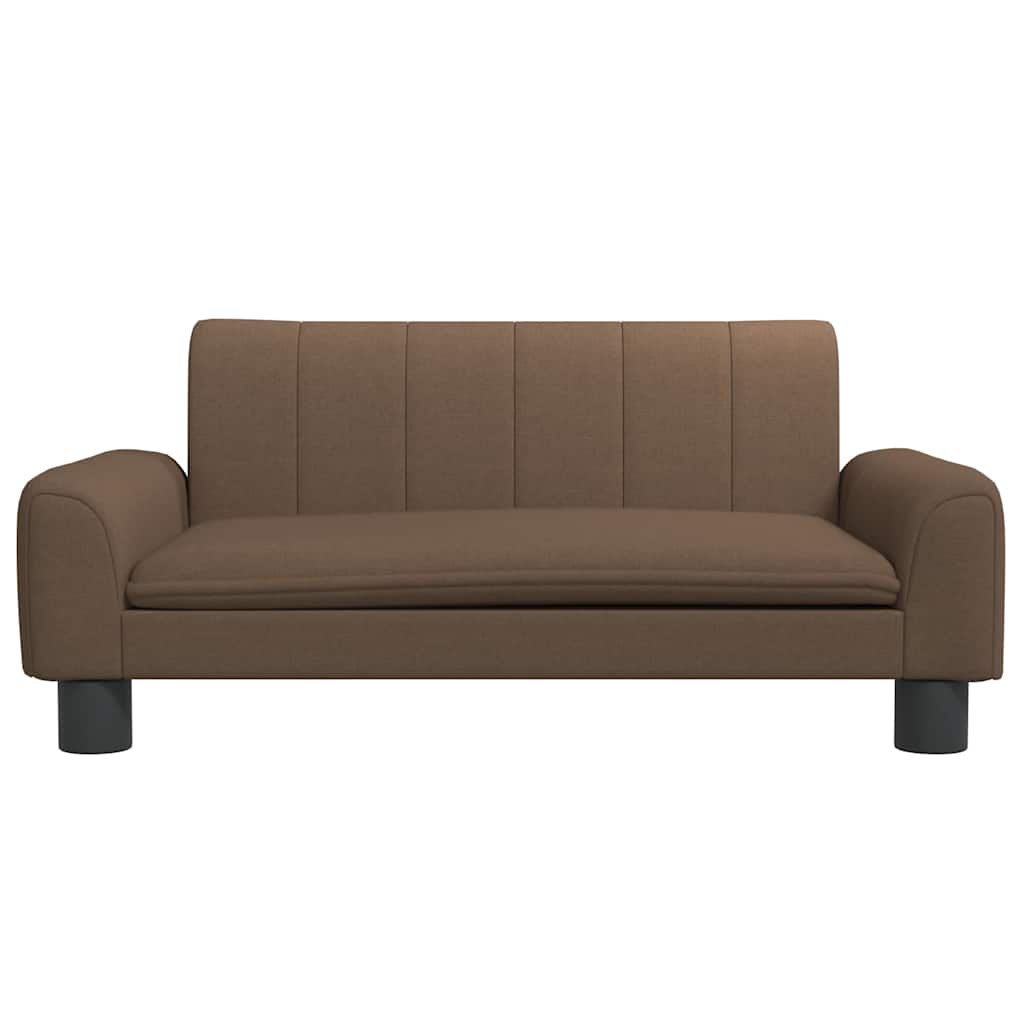 Cama para cães 70x45x30 cm tecido castanho