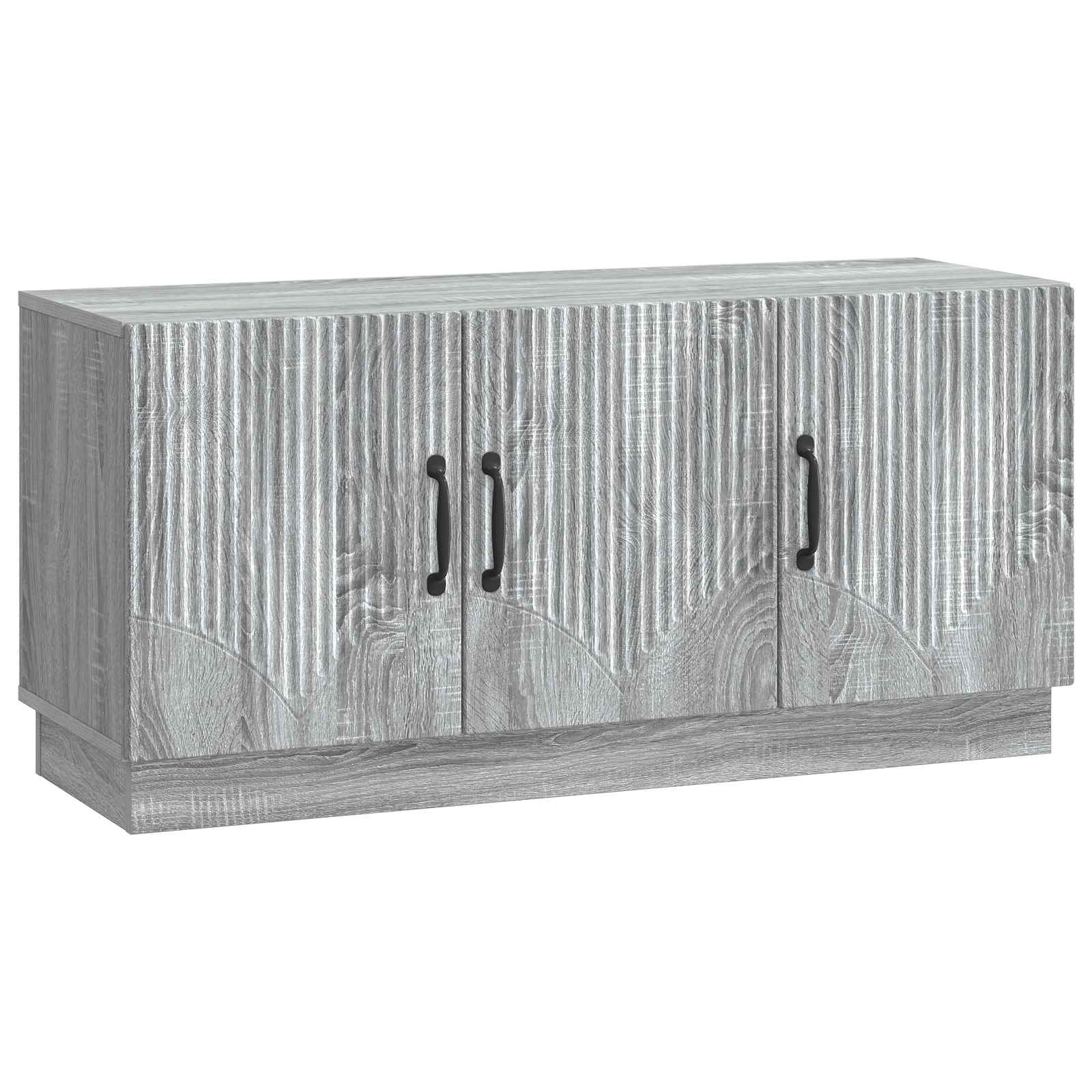 Gabinete para TV sonoma cinzento 99 x 34,5 x 47 cm