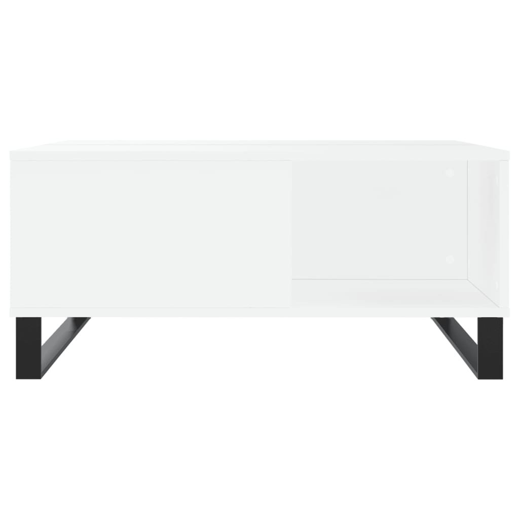 Mesa de centro 80x80x36,5 cm derivados de madeira branco