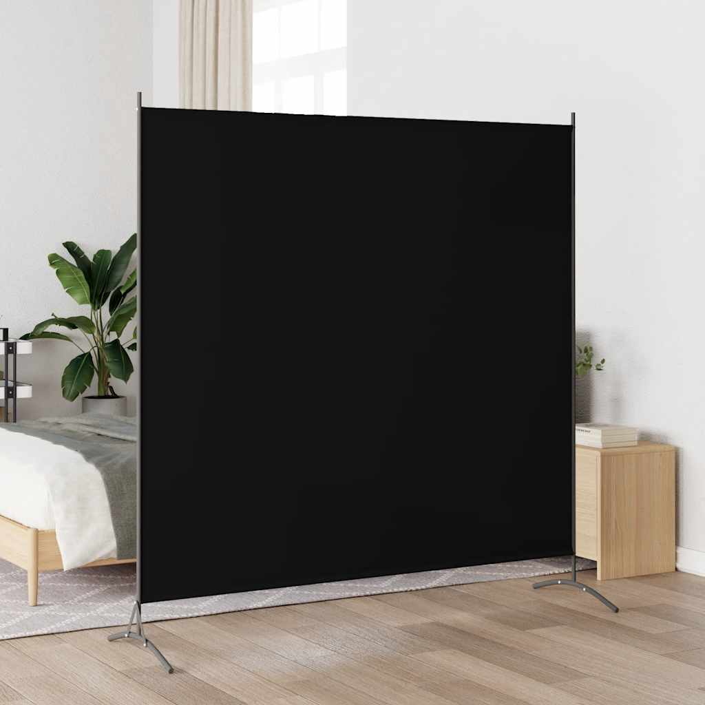 Divisória com 1 painel 175x180 cm preto