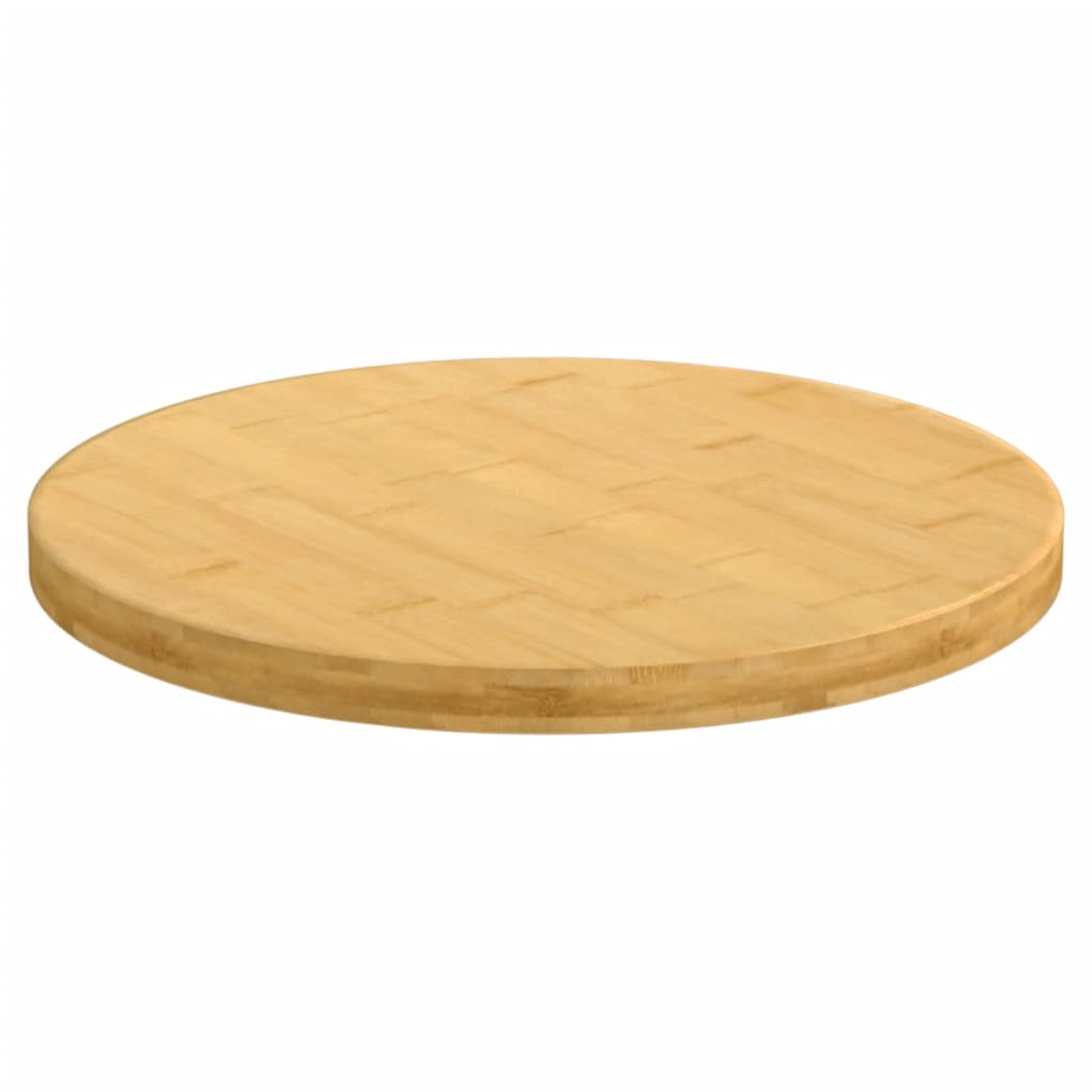 Tampo de mesa ø40x2,5 cm bambu
