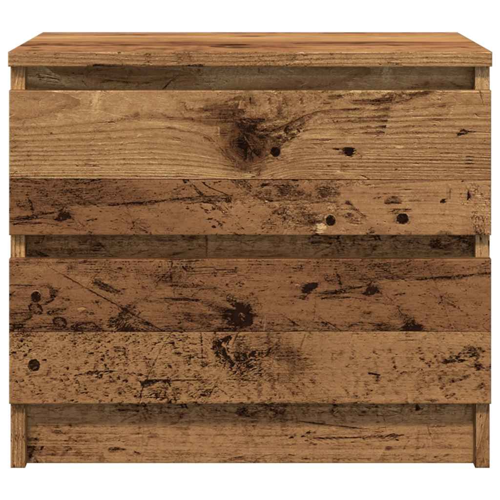 Mesa de cabeceira 50x40x43,5 cm derivados madeira madeira velha