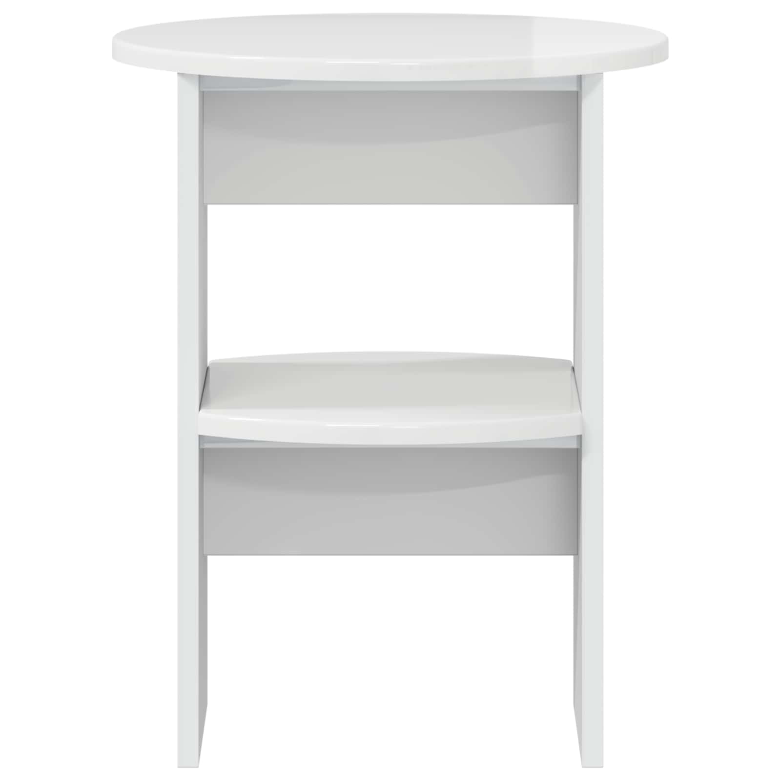 Armário lateral branco alto brilho ø40 x 50 cm